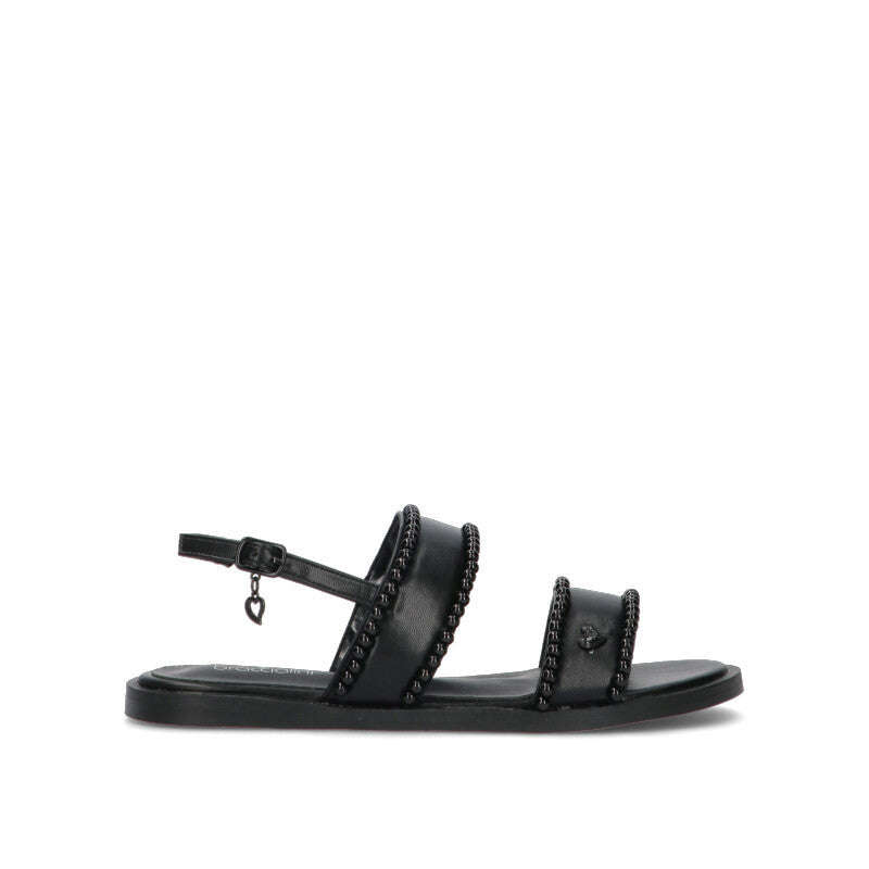 BRACCIALINI Sandalo donna nero