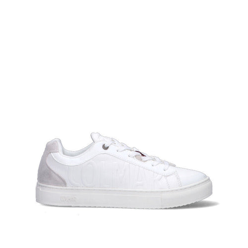 COLMAR Sneaker uomo bianca in suede
