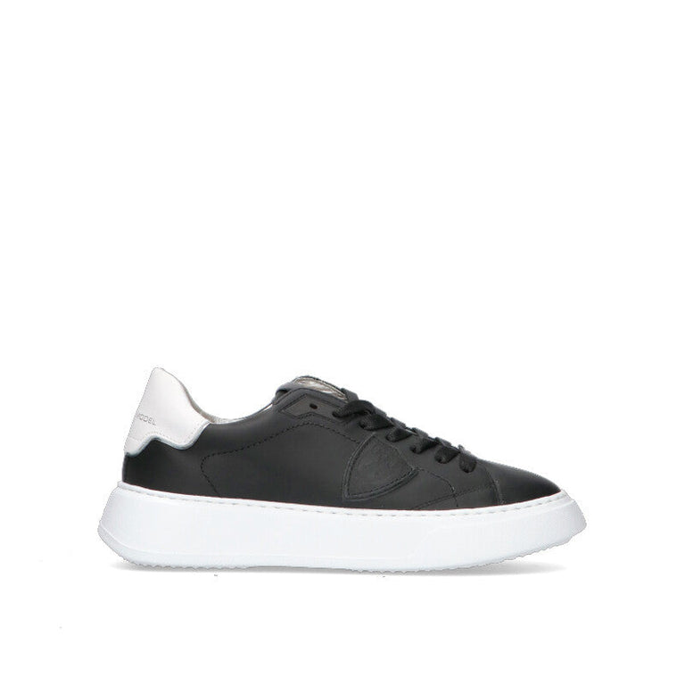 PHILIPPE MODEL Sneaker donna nera in pelle
