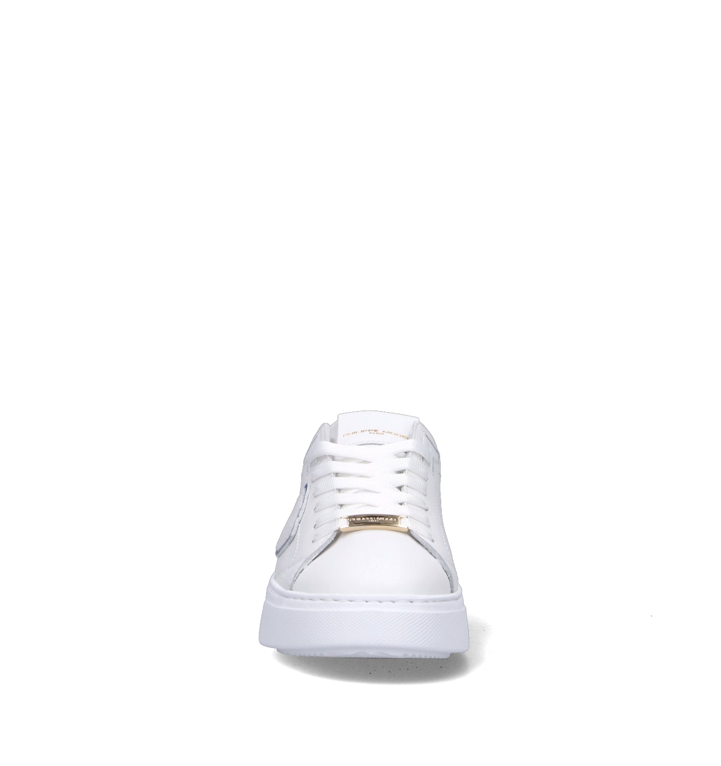 PHILIPPE MODEL Sneaker donna bianca in pelle