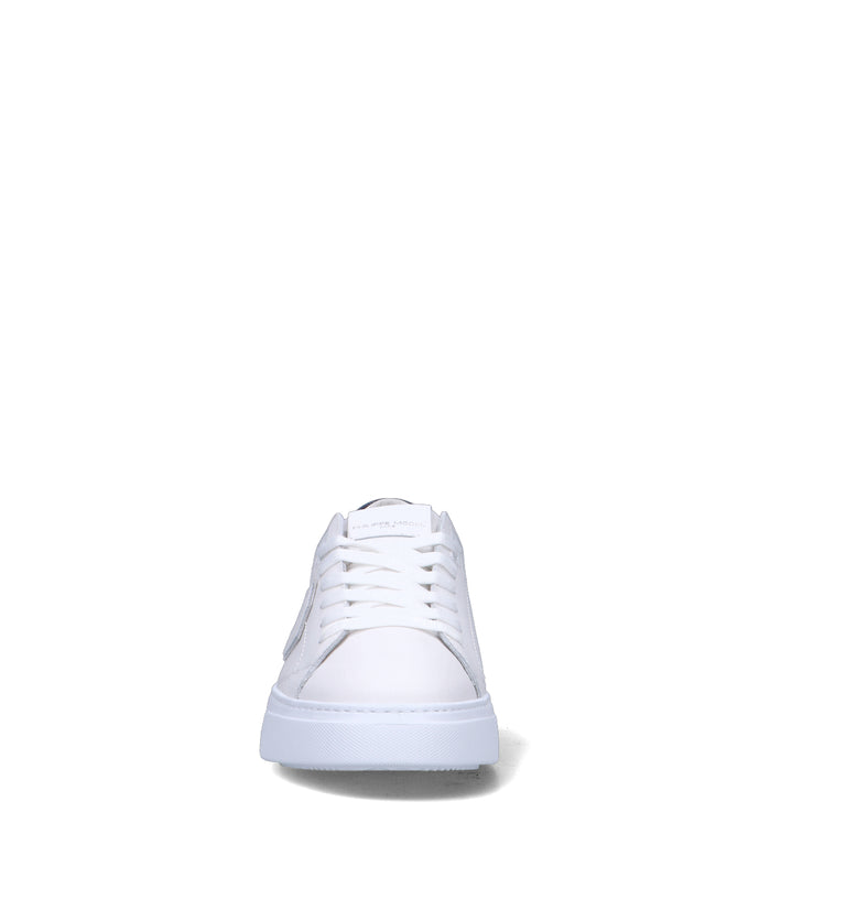 PHILIPPE MODEL Sneaker uomo bianca in pelle