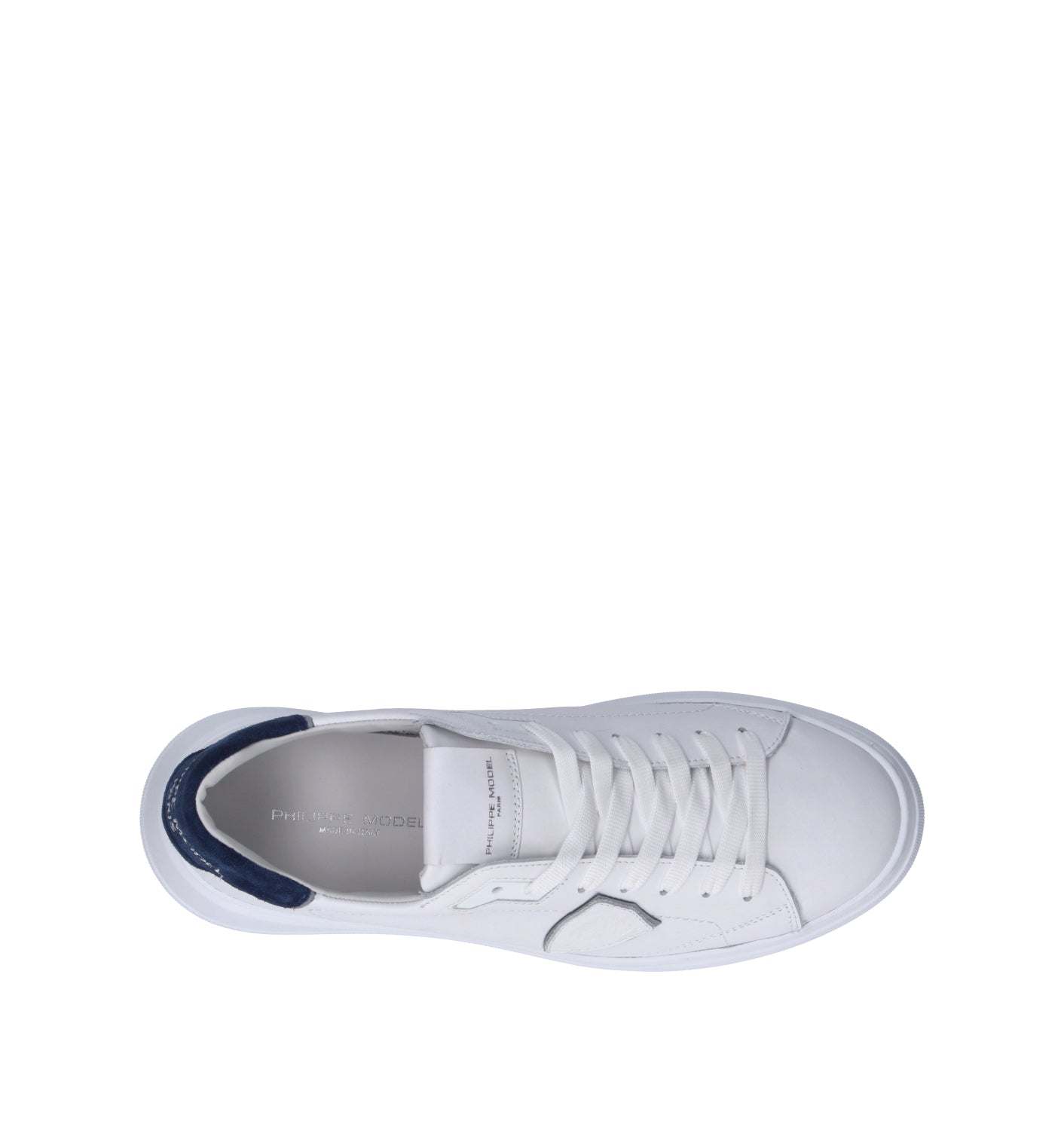 PHILIPPE MODEL Sneaker uomo bianca/blu