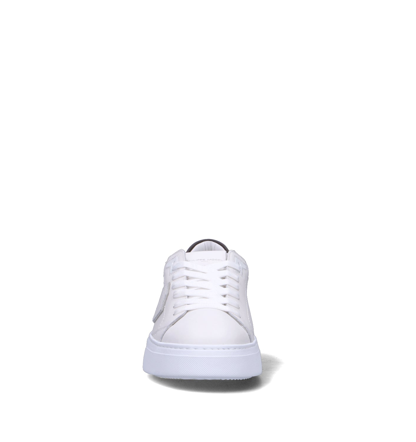 PHILIPPE MODEL Sneaker uomo bianca/nera in pelle