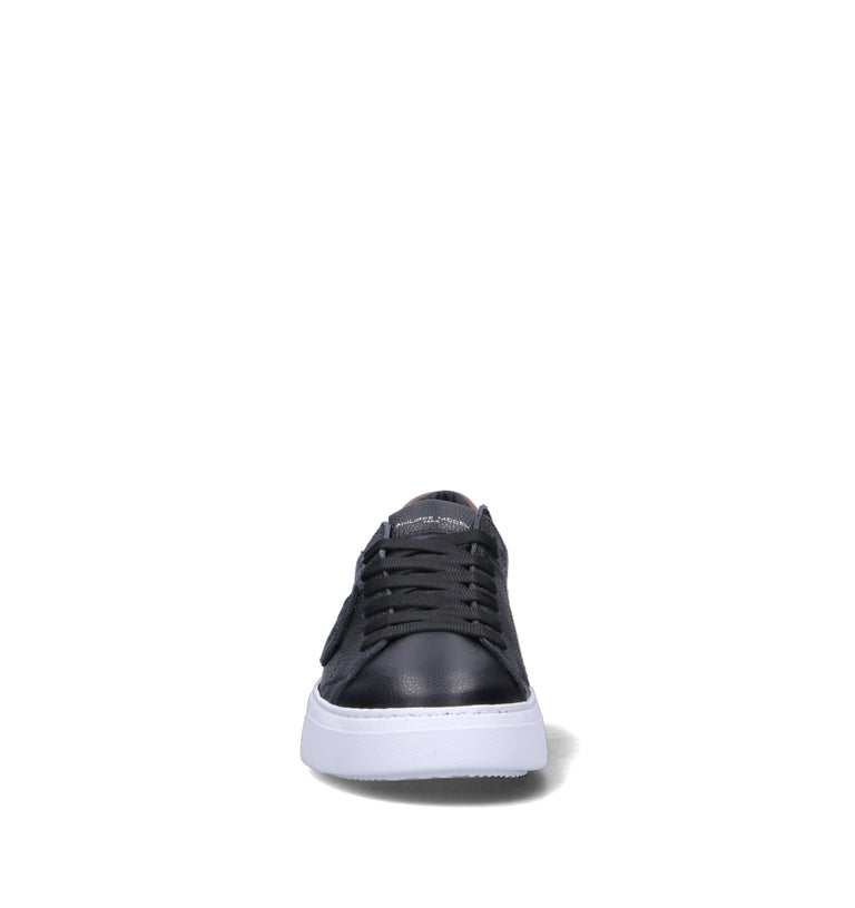 PHILIPPE MODEL Sneaker uomo nera in pelle