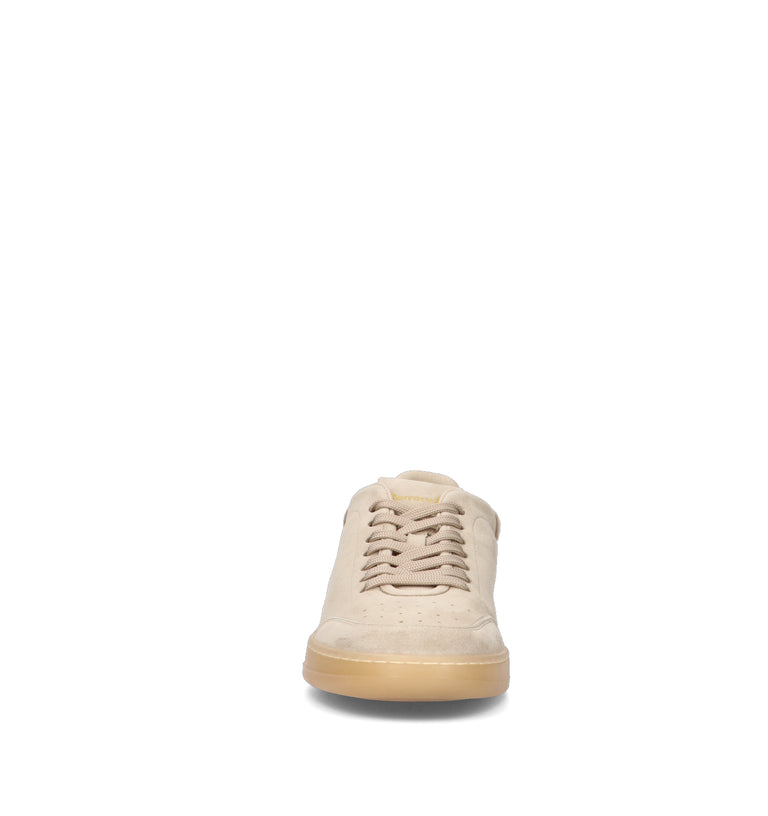 BARRACUDA Sneaker uomo beige in suede
