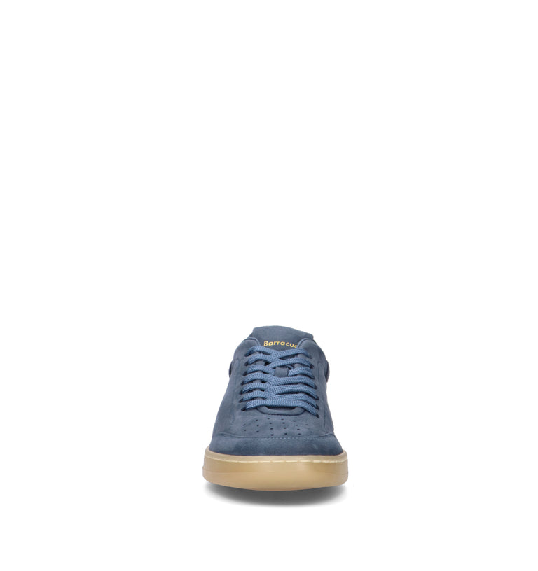 BARRACUDA Sneaker uomo denim in suede