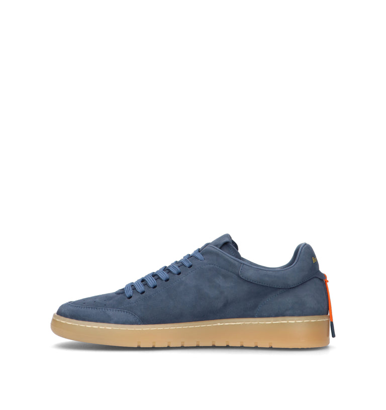 BARRACUDA Sneaker uomo denim in suede