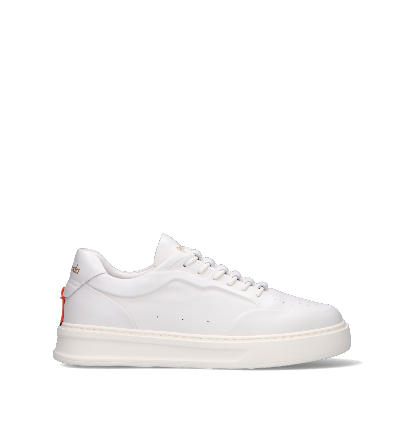 BARRACUDA Sneaker uomo bianca in pelle