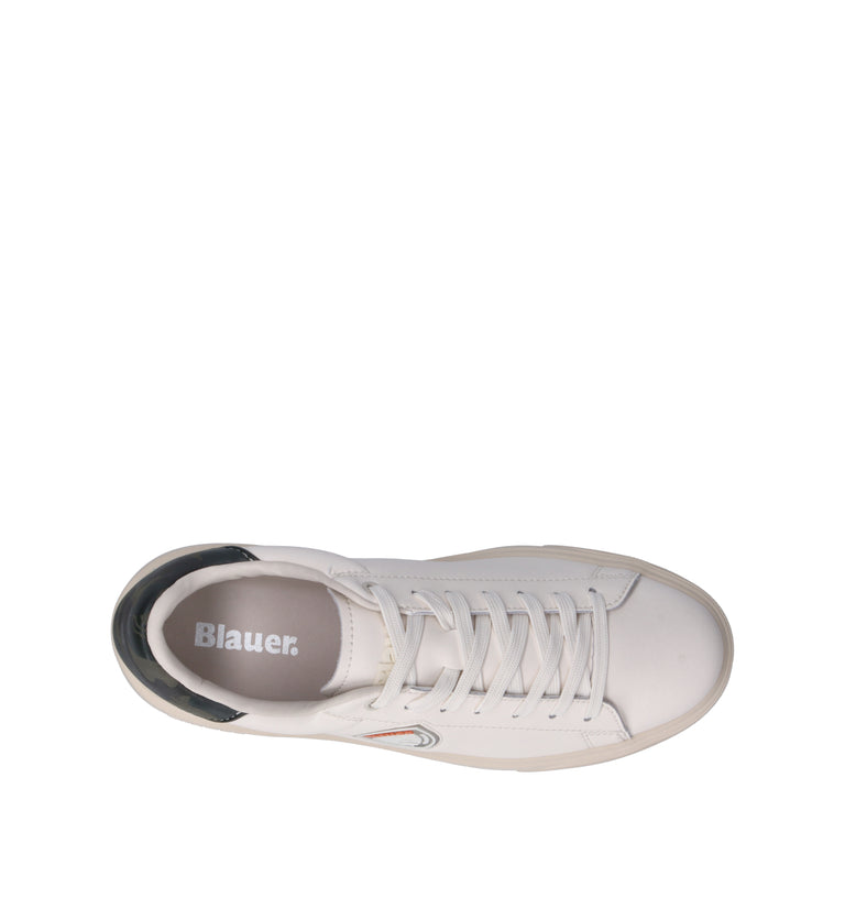 BLAUER Sneaker uomo bianca