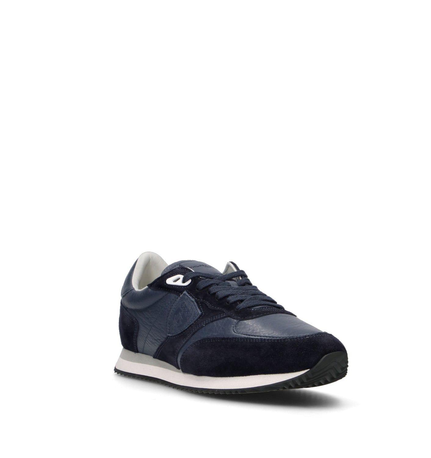 PHILIPPE MODEL Sneaker uomo blu in pelle