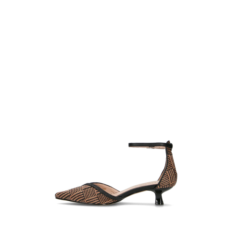 CAFéNOIR Slingback donna nera/beige