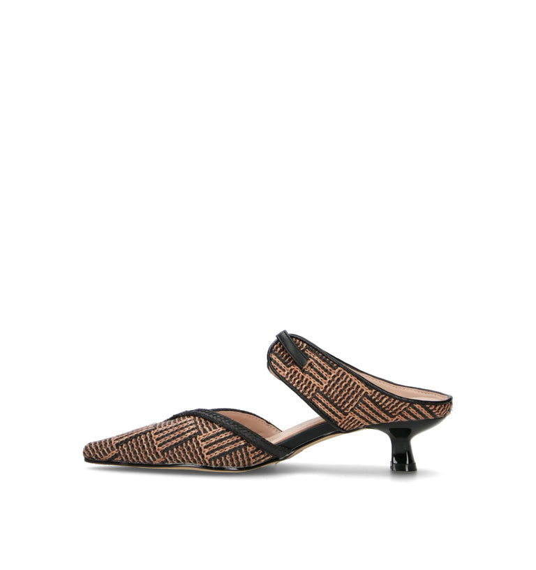 CAFéNOIR Sabot donna nero/beige
