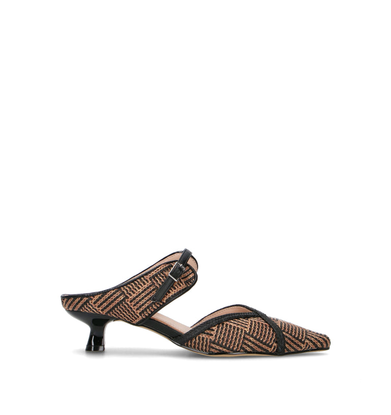 CAFéNOIR Sabot donna nero/beige