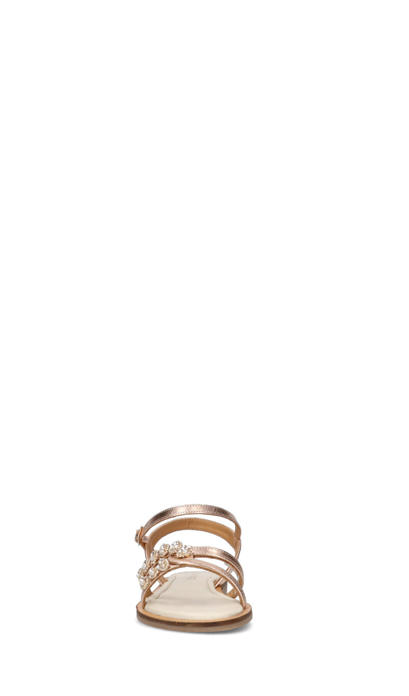 CAFéNOIR Sandalo donna oro rosa in pelle
