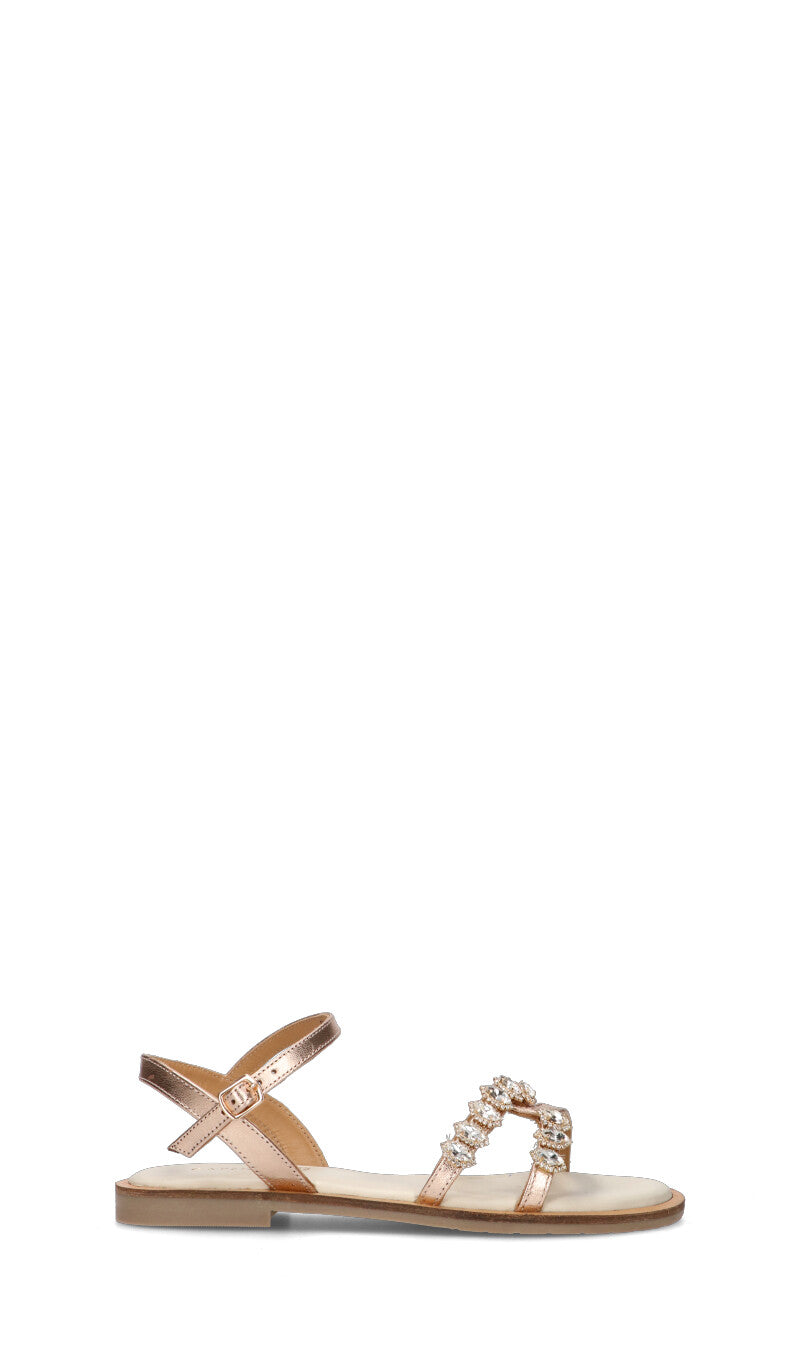 CAFéNOIR Sandalo donna oro rosa in pelle