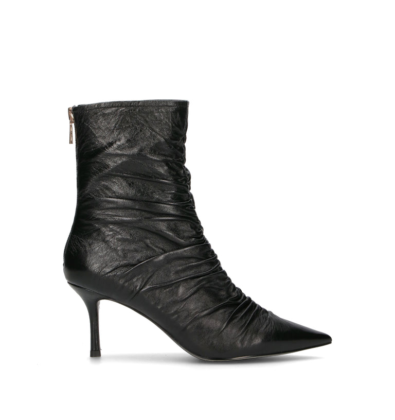CAFéNOIR Tronchetto donna nero in pelle