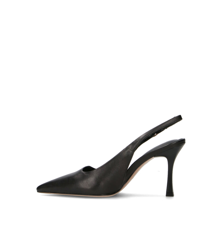 CAFéNOIR Slingback donna nera in pelle