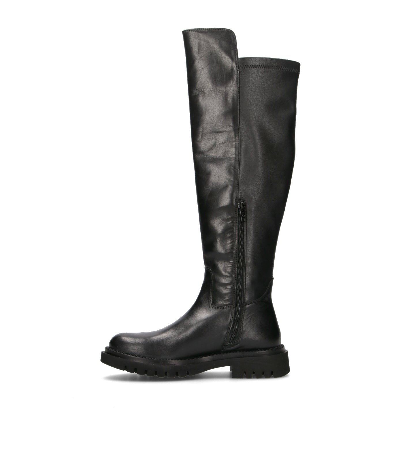 CAFéNOIR Stivale donna nero in pelle