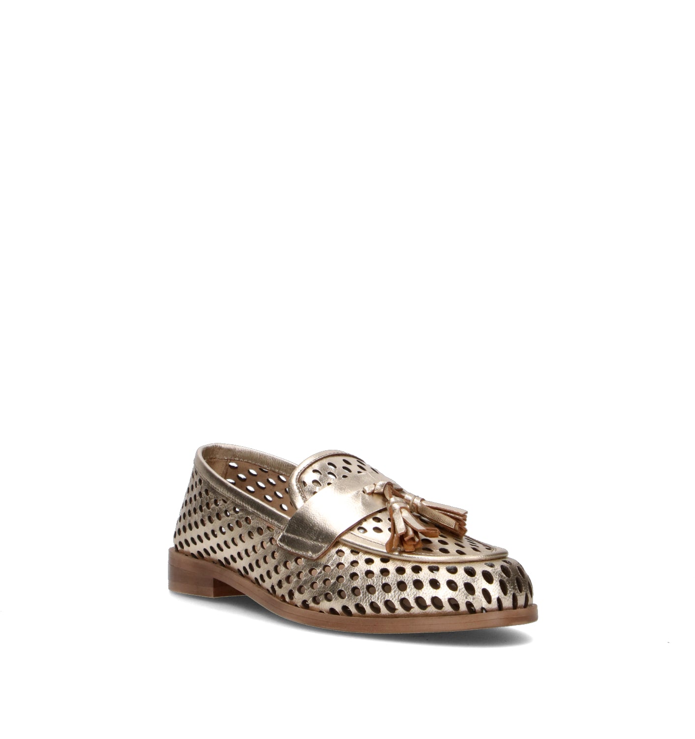 CAFéNOIR Mocassino donna oro in pelle