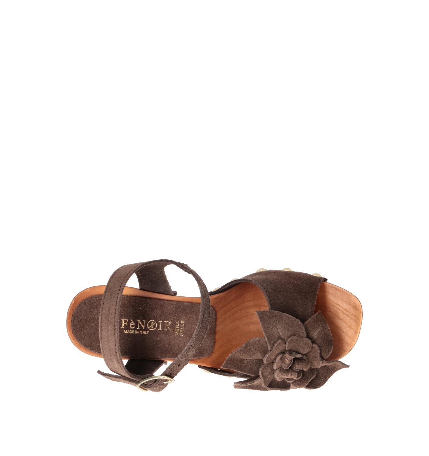 CAFéNOIR Sandalo donna testa di moro in suede