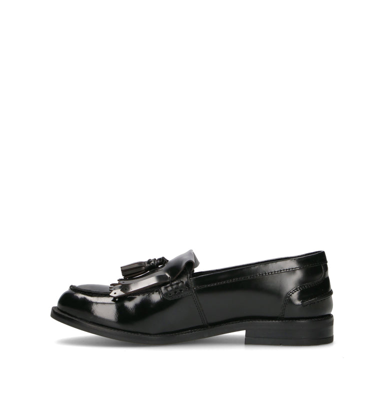 CAFéNOIR Mocassino donna nero in pelle