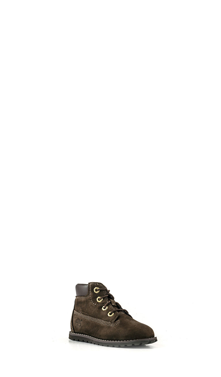 TIMBERLAND Polacchino bimbo marrone in pelle