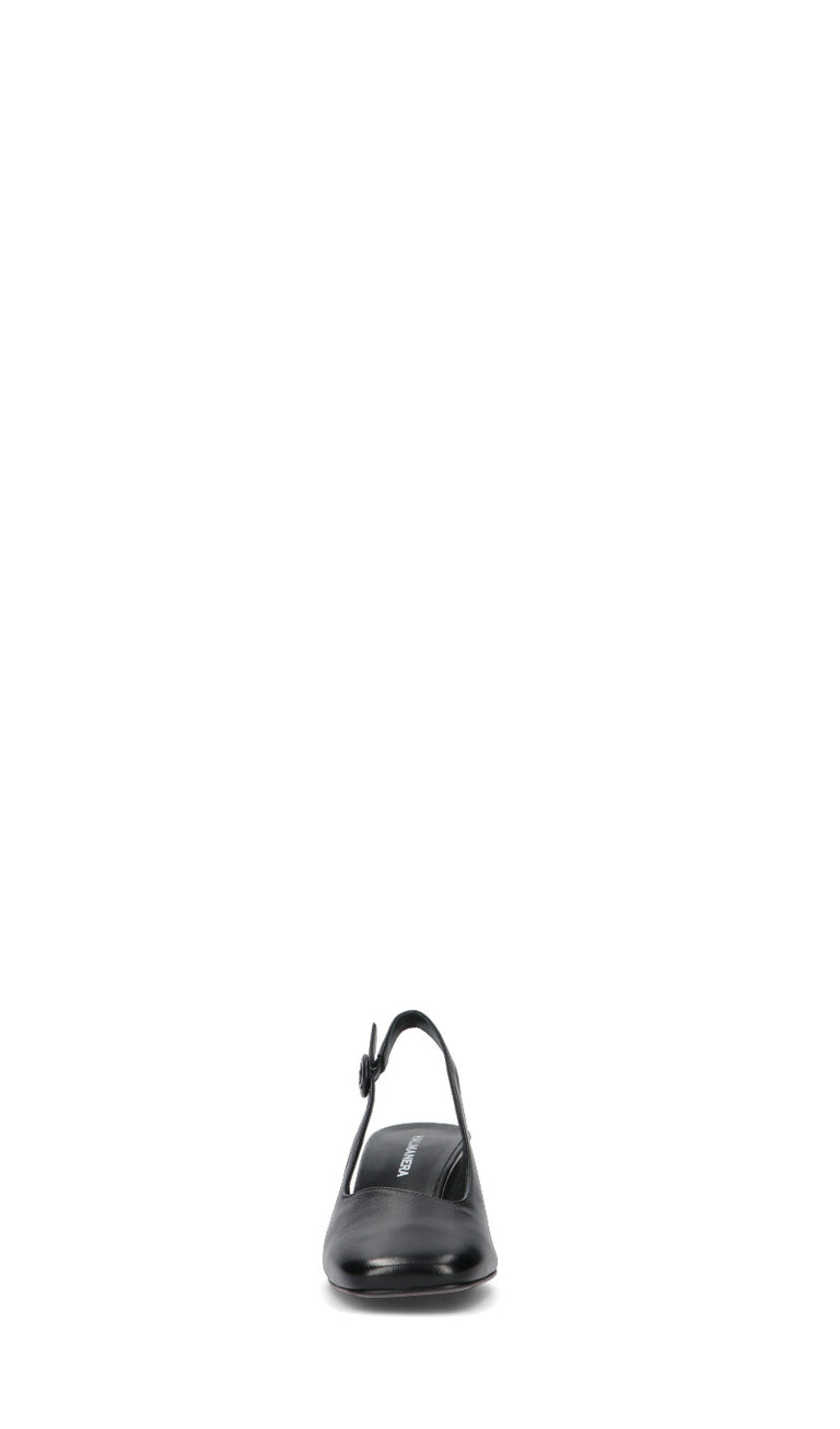 HALMANERA Slingback donna nera in pelle