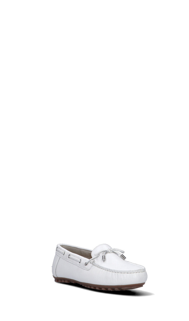 CAMILA Mocassino donna bianco in pelle