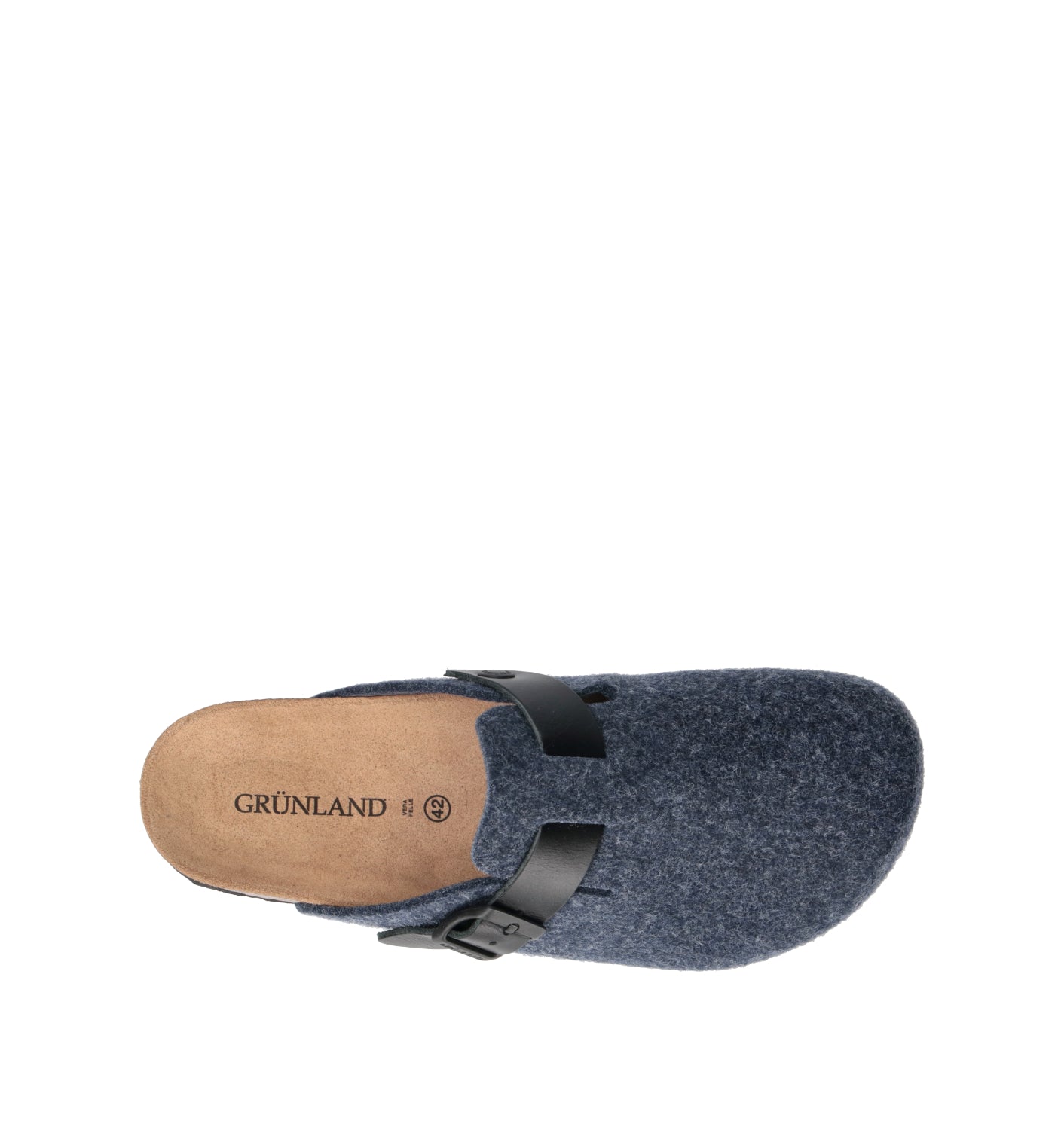 GRUNLAND Pantofola uomo blu