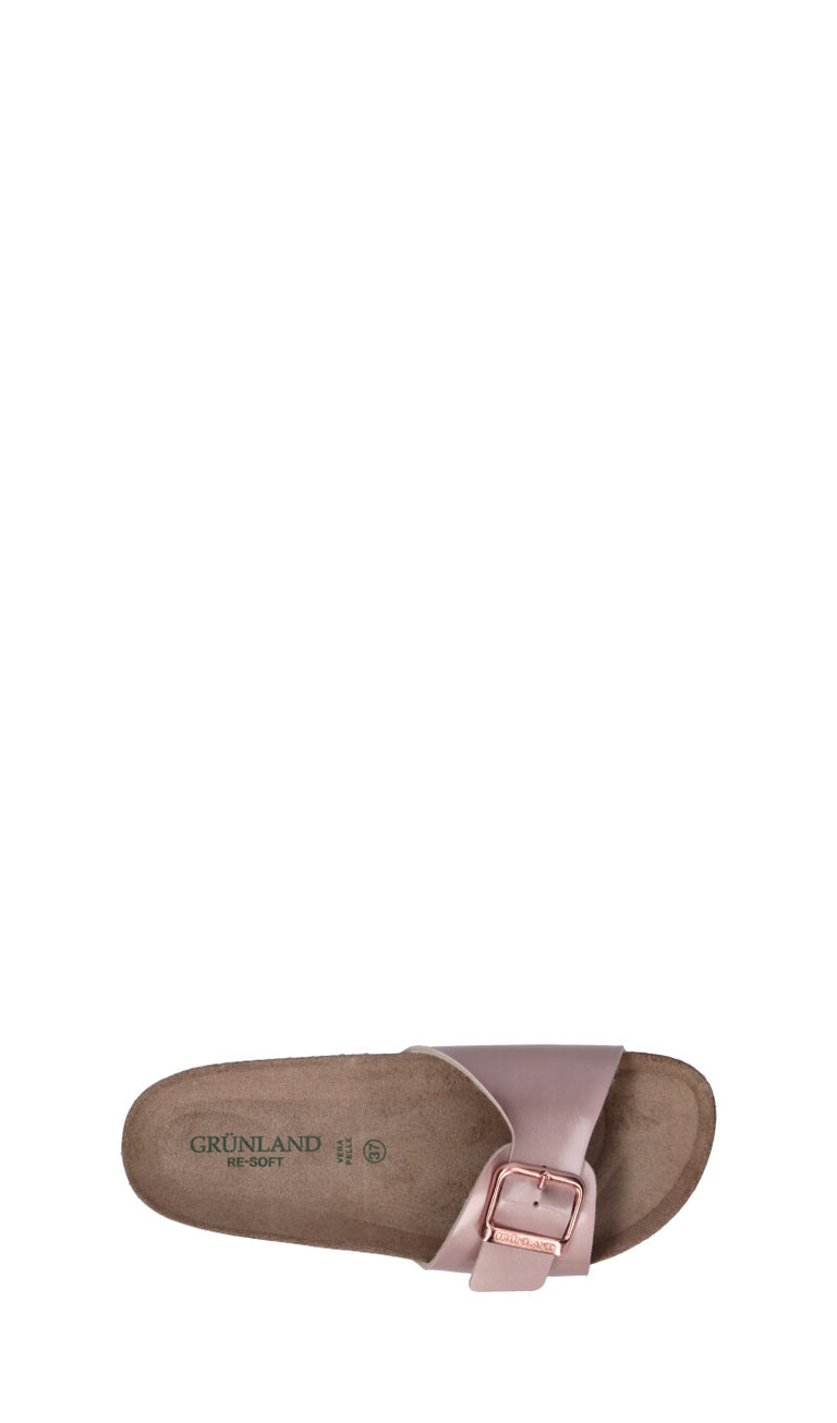 GRUNLAND Ciabatta donna cipria