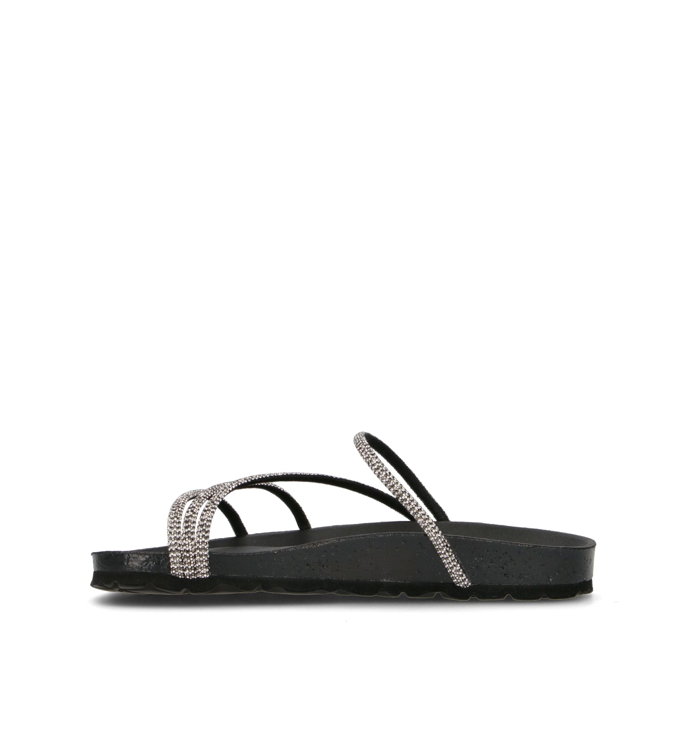 GRUNLAND Ciabatta donna nera