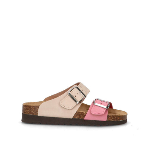 GRUNLAND Ciabatta donna beige/rosa