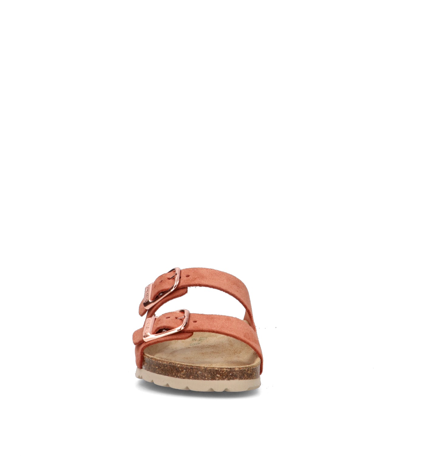 GRUNLAND Ciabatta donna mattone in suede