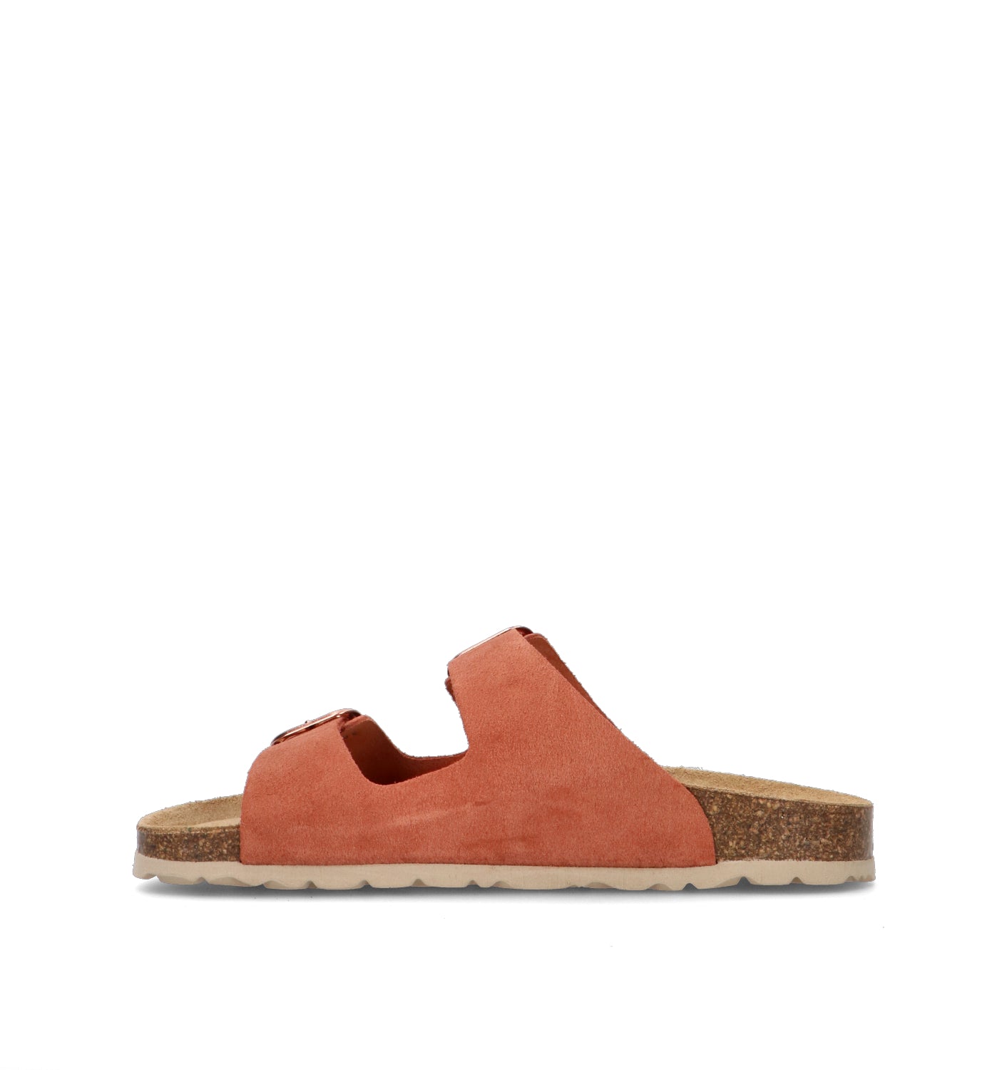 GRUNLAND Ciabatta donna mattone in suede