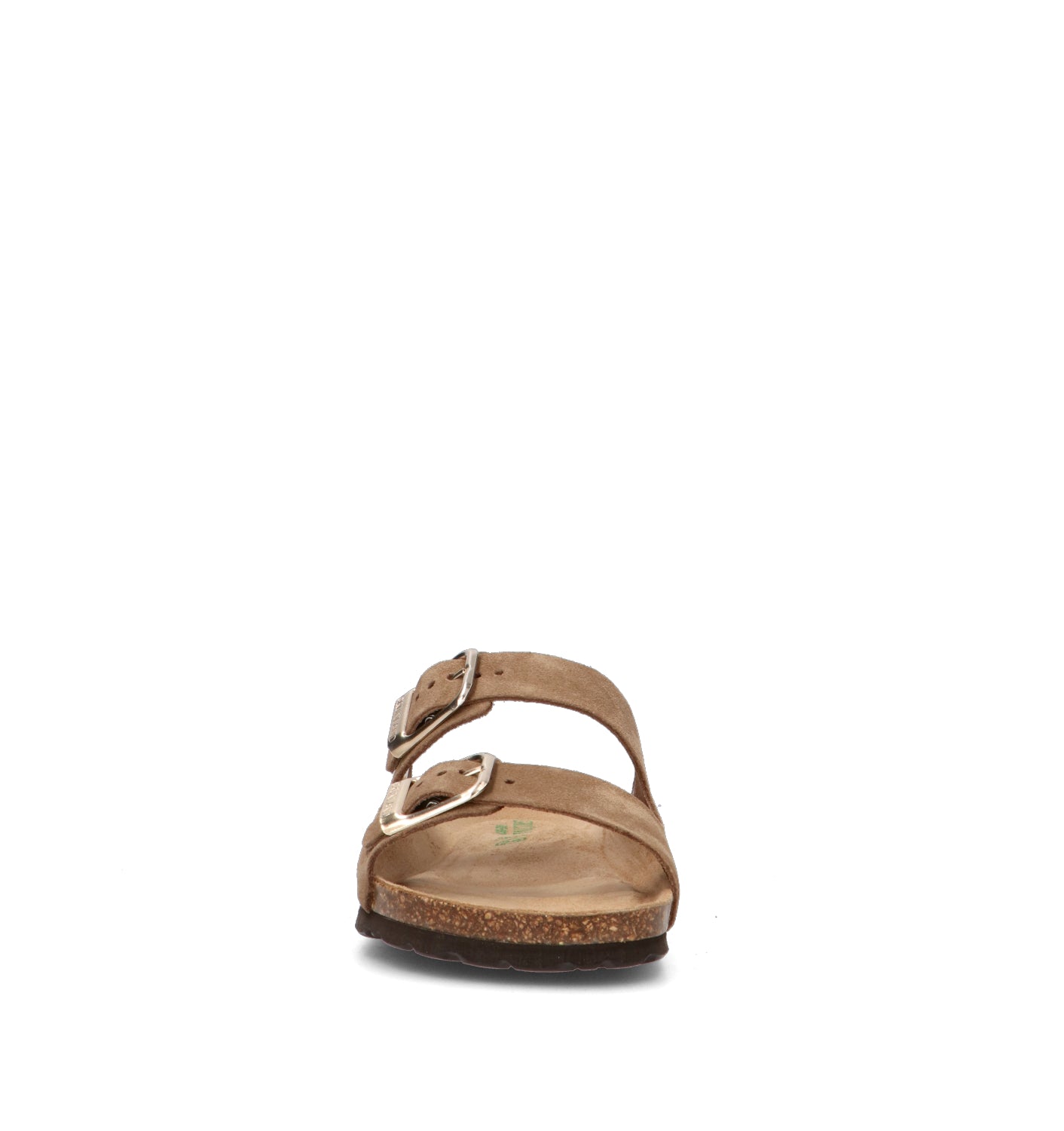 GRUNLAND Ciabatta donna taupe in suede