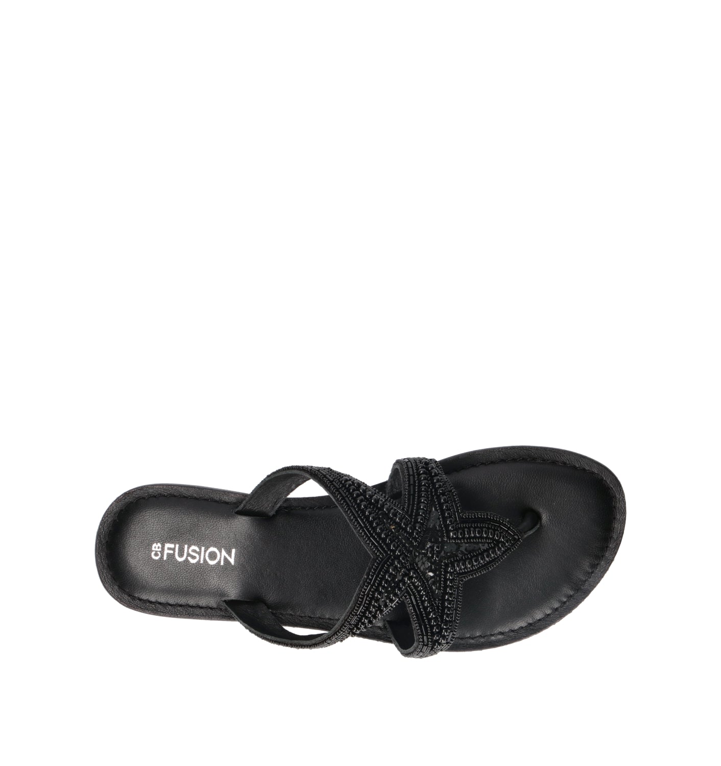 CB FUSION Ciabatta donna nera