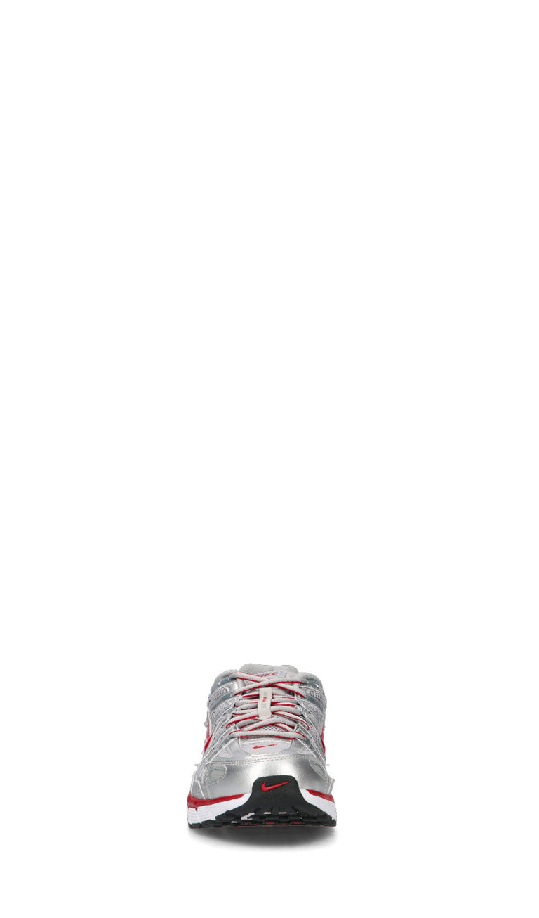 NIKE - P-6000 Sneaker uomo argento/rossa