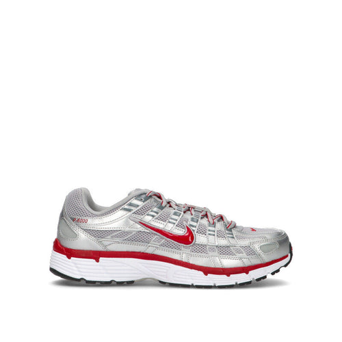 NIKE - P-6000 Sneaker uomo argento/rossa