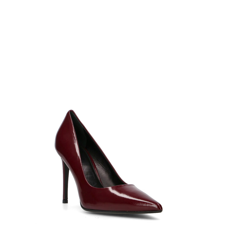 CHANTAL 1962 Décolleté donna bordeaux in pelle