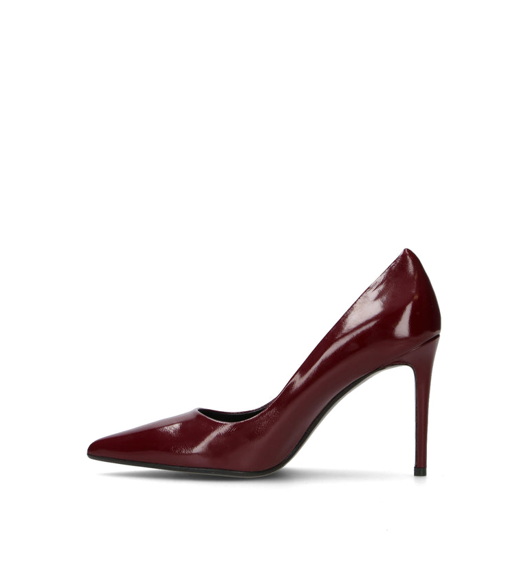 CHANTAL 1962 Décolleté donna bordeaux in pelle