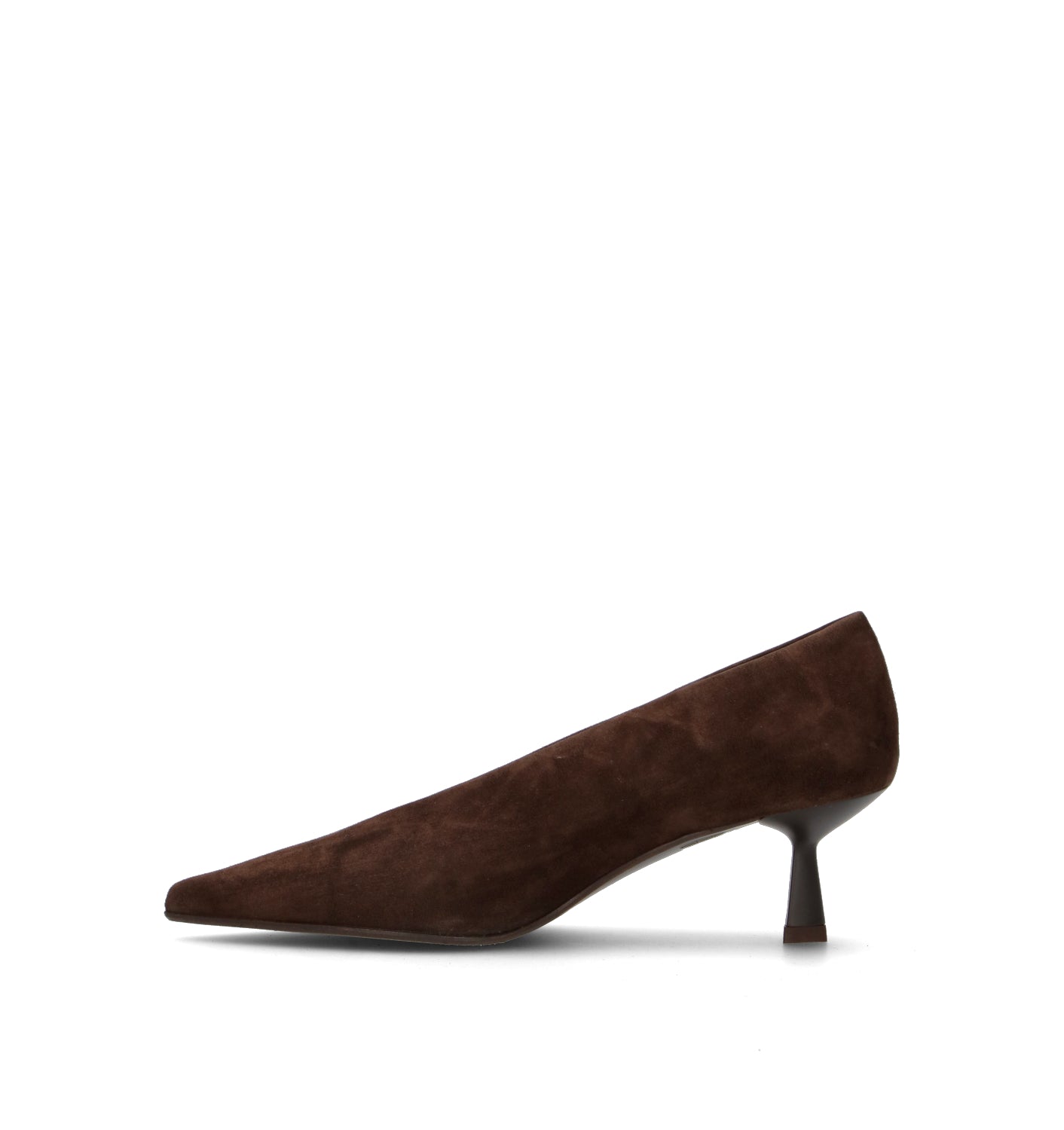 CHANTAL 1962 Décolleté donna testa di moro in suede