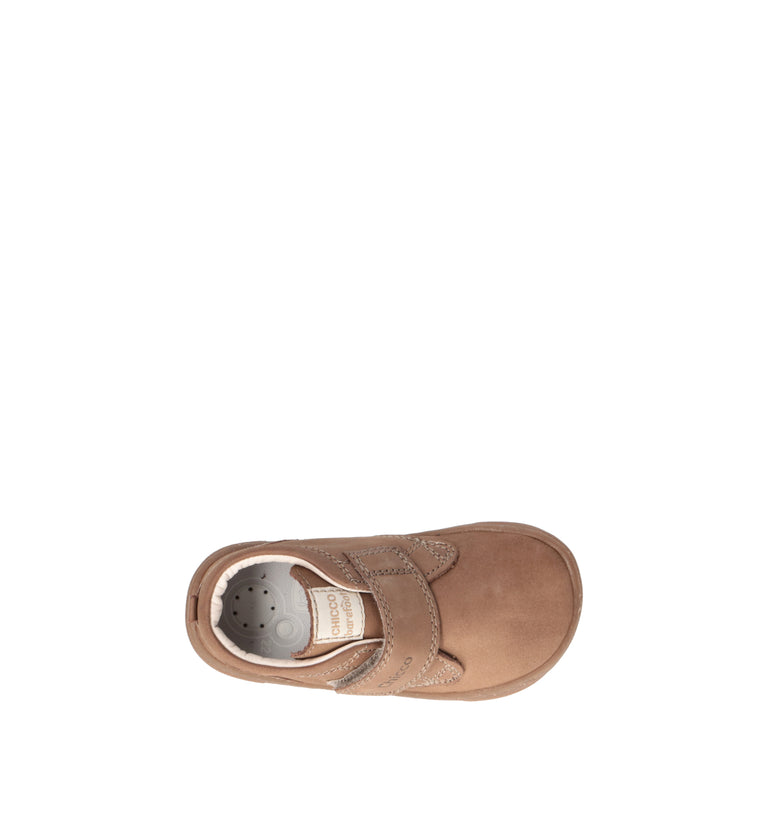 CHICCO Sneaker bimbo beige in nabuk