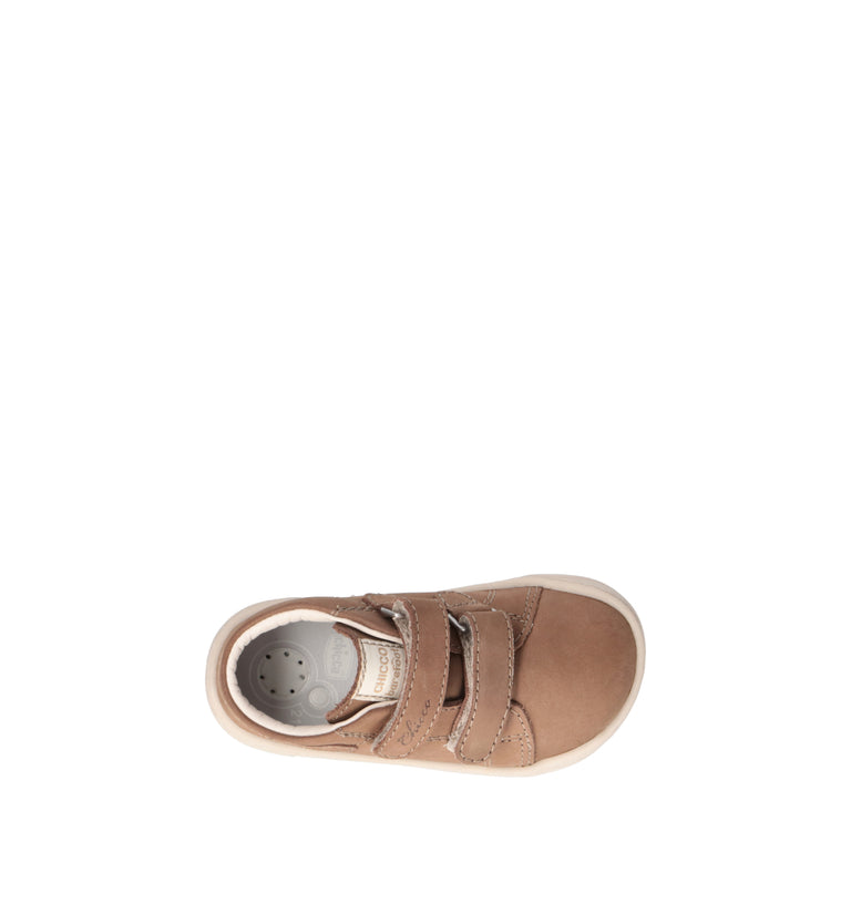 CHICCO Sneaker bimba beige in nabuk