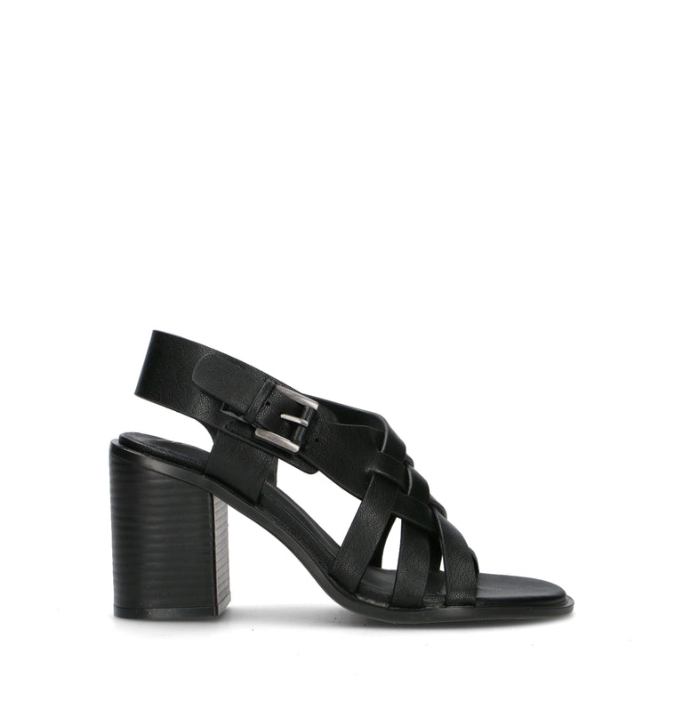 A.ENNIE Sandalo donna nero