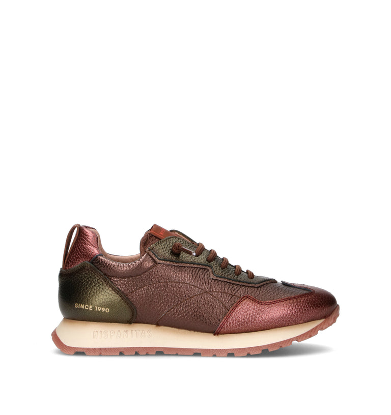 HISPANITAS Sneaker donna multicolor in pelle