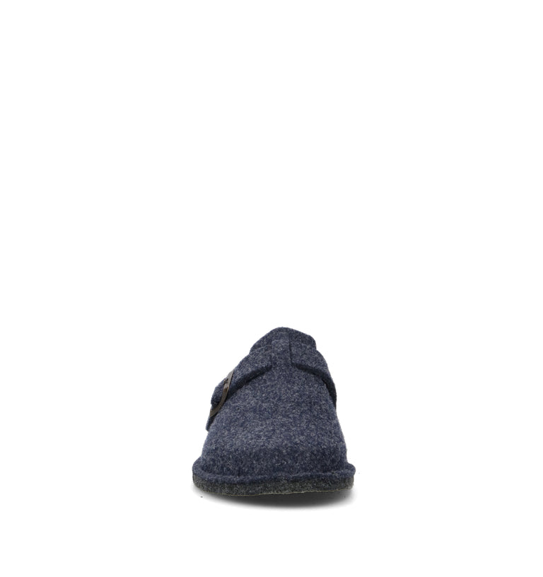 GRUNLAND Pantofola uomo blu