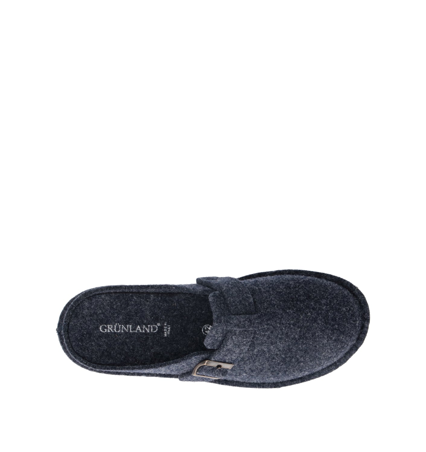 GRUNLAND Pantofola uomo blu