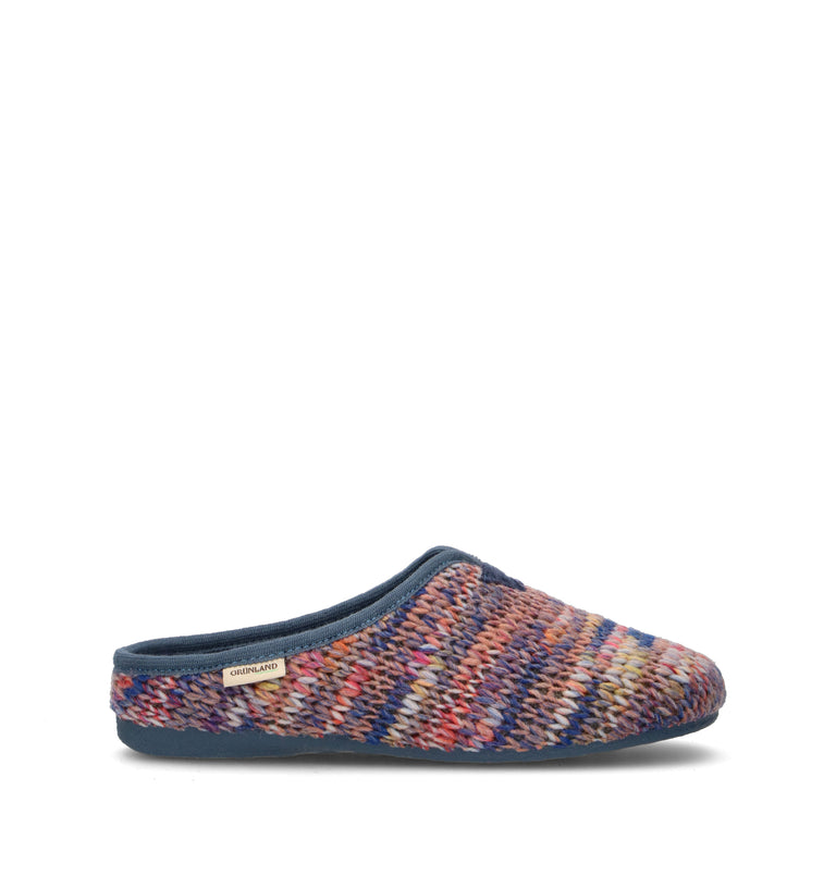 GRUNLAND Pantofola donna multicolor