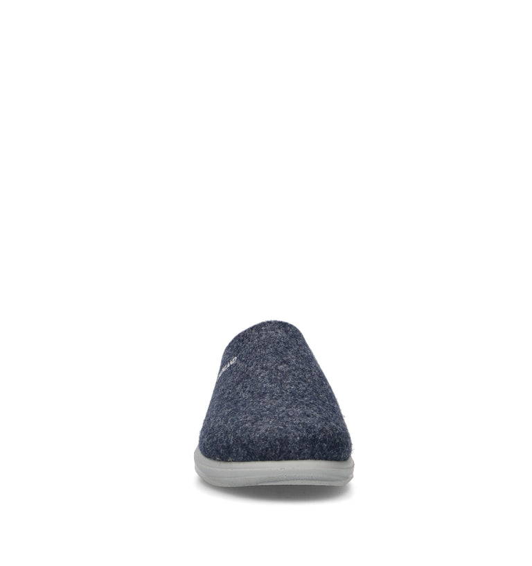 GRUNLAND Pantofola donna blu