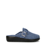 GRUNLAND Pantofola donna blu